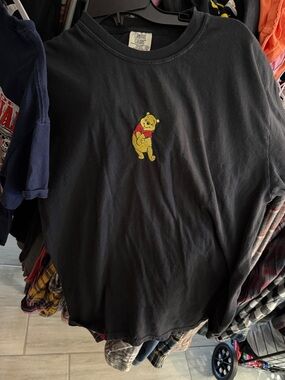 Comfort Colors Black Heavyweight Tee with Tag